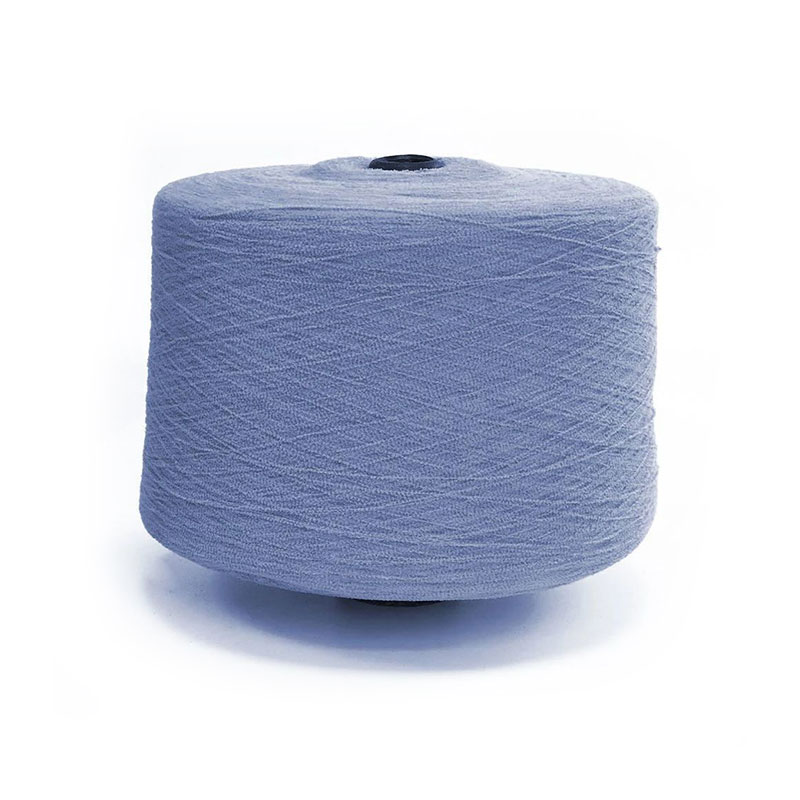 Filato di cotone organico Ne 60 pettinato in poliestere/cotone a 1 e 2 capi per maglieria e tessitura