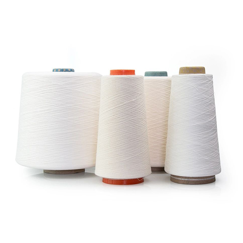 Filato acrilico solido Voterx 20S Bianco grezzo per maglieria e tessitura