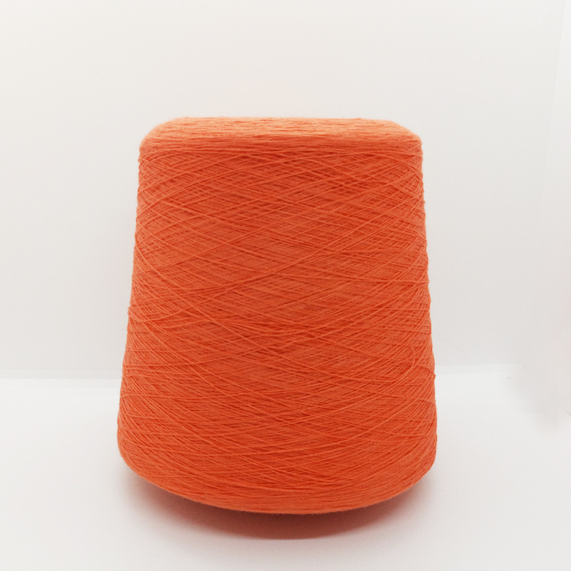 Filato acrilico di cotone filato ad anello colorato C55/A45 30/2 20S/2 16S/2 per maglione lavorato a maglia